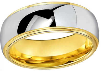 Anillos de boda tungsteno, modelo 4