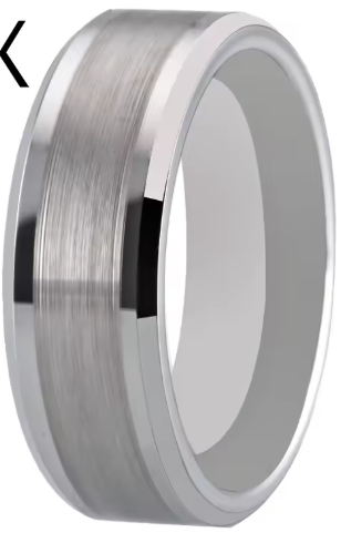 Anillos de boda tungsteno, modelo 6